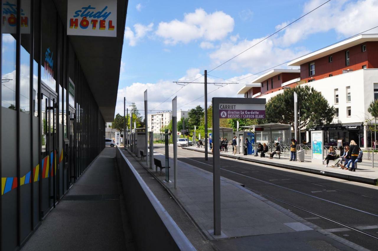 Study Hotel Bordeaux Lormont Exterior foto